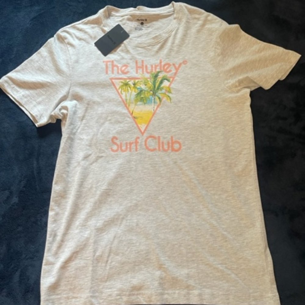 The Hurley Small, Tan, T-Shirt